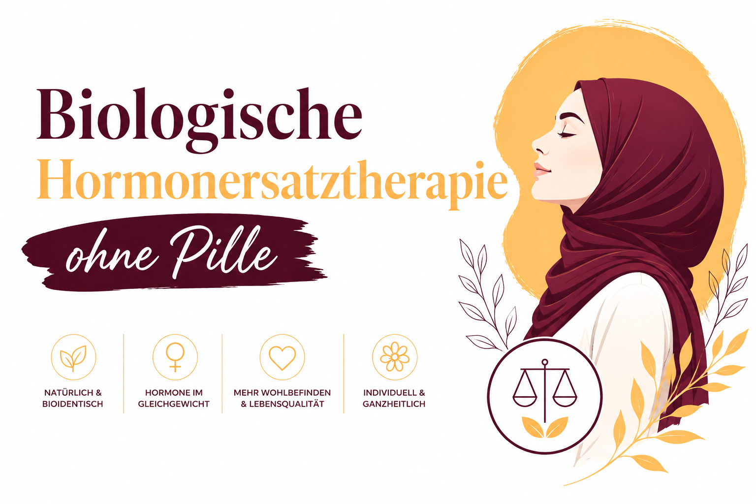 Deine biologische Hormonersatztherapie ganz ohne Pille