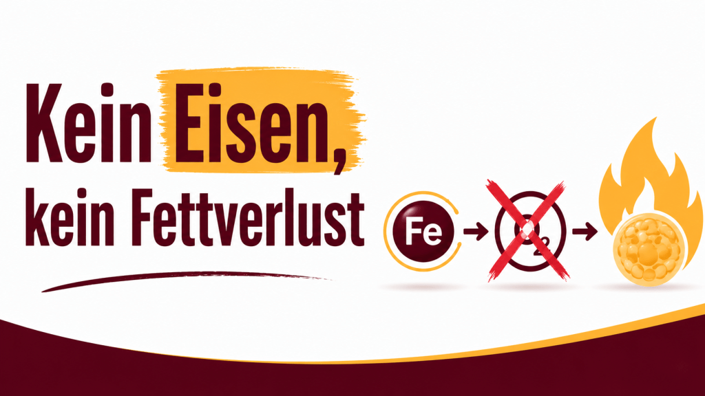 Ohne Eisen nicht genug Sauerstoff für die Fettverbrennung